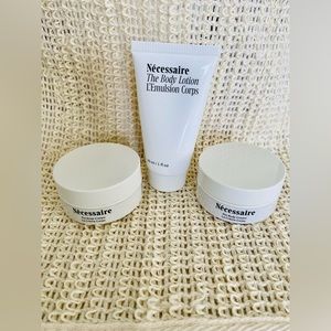Brand New! NÉCESSAIRE SET: 1 x The Body Lotion & 2 x Body Cream.